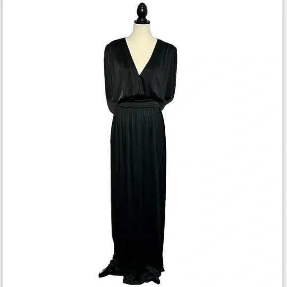 black grecian dress Historically Significant 1940s Madame Gres Grecian Goddess Silk Knit G main image 1